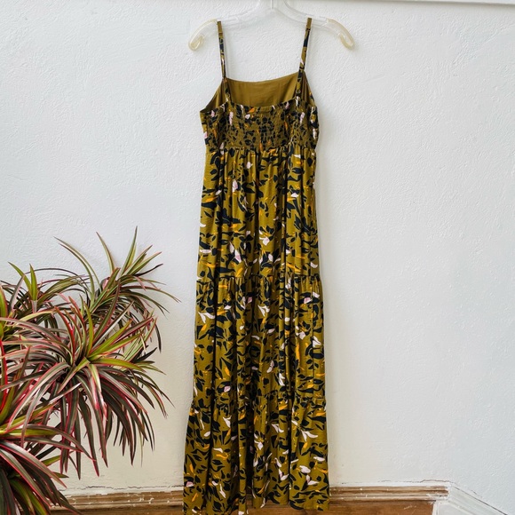 🌿$5 NINE WEST Petal Bunches Tiered Maxi Dress Multi Colors - Picture 2 of 6
